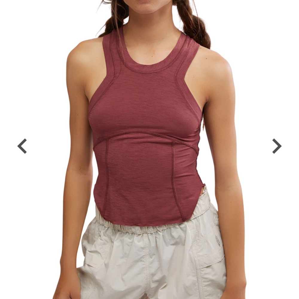 FP Movement Women's Silver Lining Tempo Tank Red